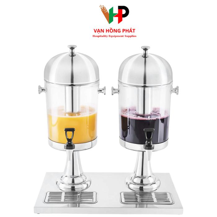 Bình Đựng Nước Trái Cây Đơn Trụ Tròn Inox 16L